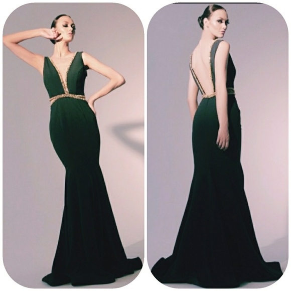 Nicole Bakti Dresses & Skirts - NICOLE BAKTI TRUMPET EVENING GOWN